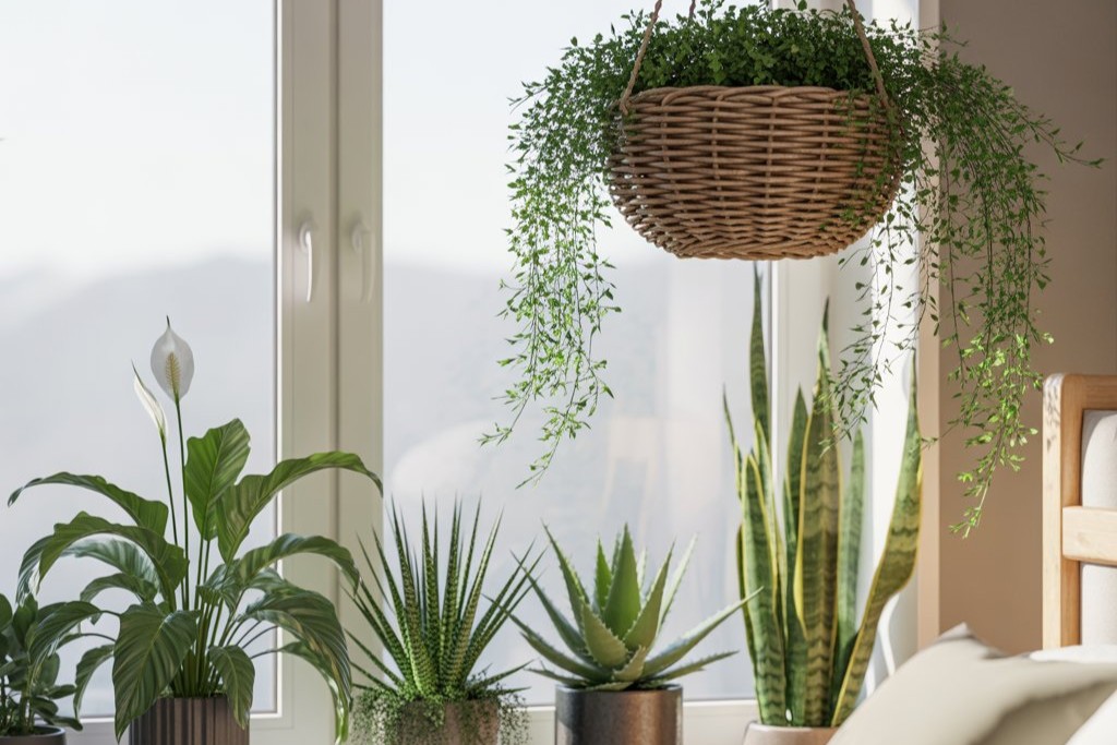 Welche Pflanzen im Schlafzimmer